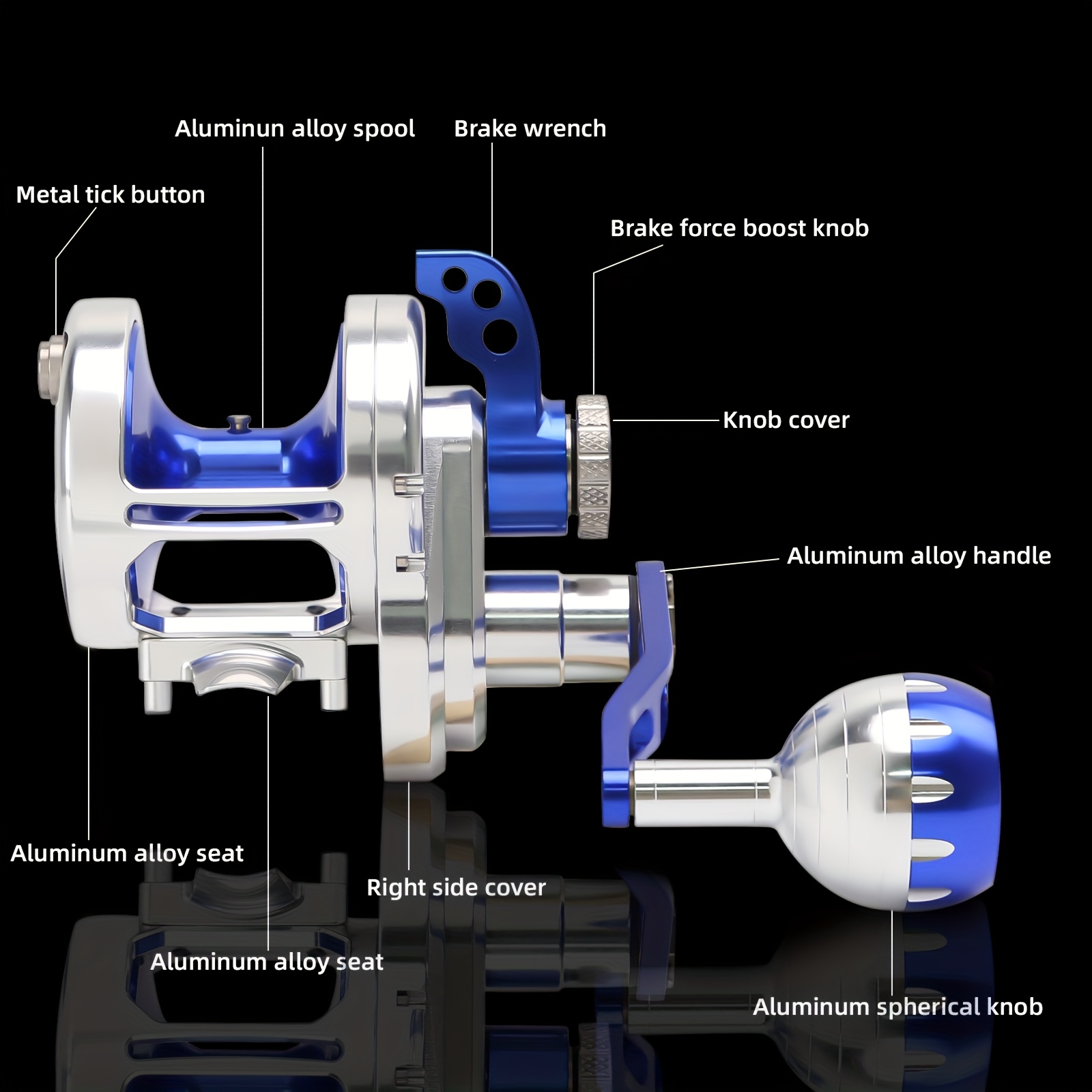 Topline-Moulinet de pêche en e - Penn Reel Fierce avis et prix